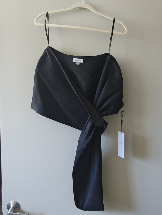 Calvin Klein Accessories - NWT Calvin Klein Black Formal Shawl